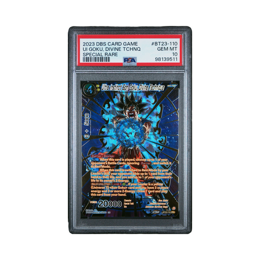 PSA 10 Ultra Instinct Son Goku, Divine Technique SPR #BT23-110