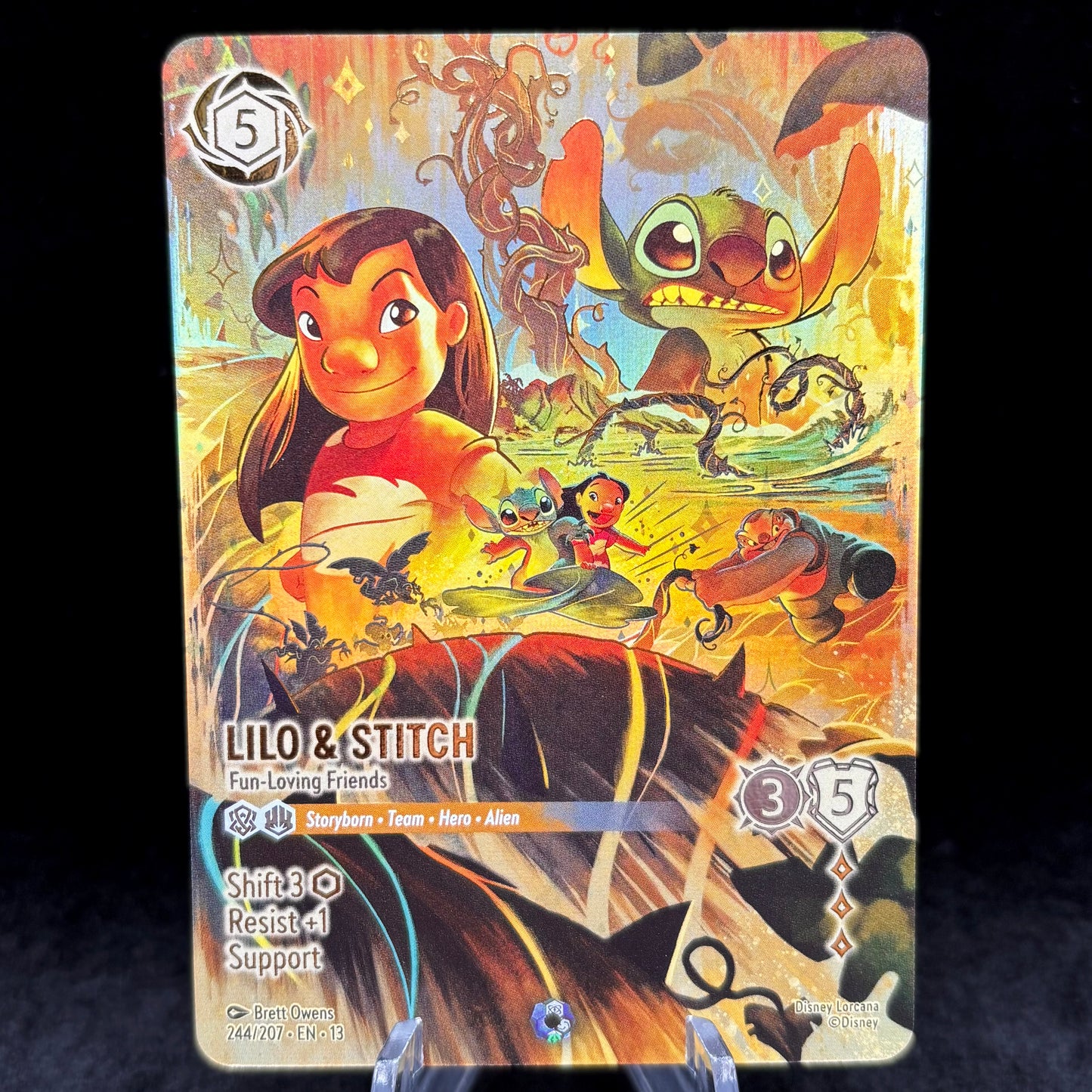 Lilo & Stitch - Fun-Loving Friends (Iconic) - Attack of the Vine! Single Card