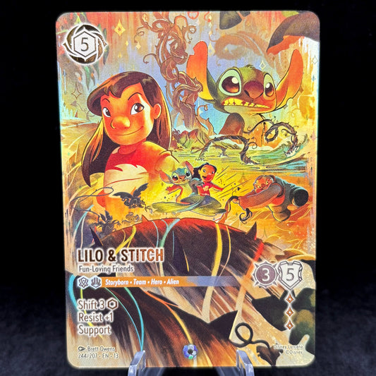 Lilo & Stitch - Fun-Loving Friends (Iconic) - Attack of the Vine! Single Card