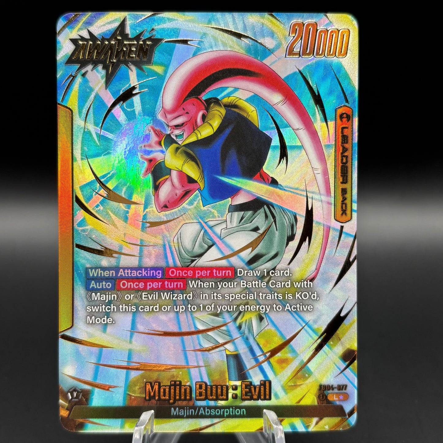 Majin Buu : Evil - FB04-077 (Alternate Art) - Ultra Limit (FB04) Single Card