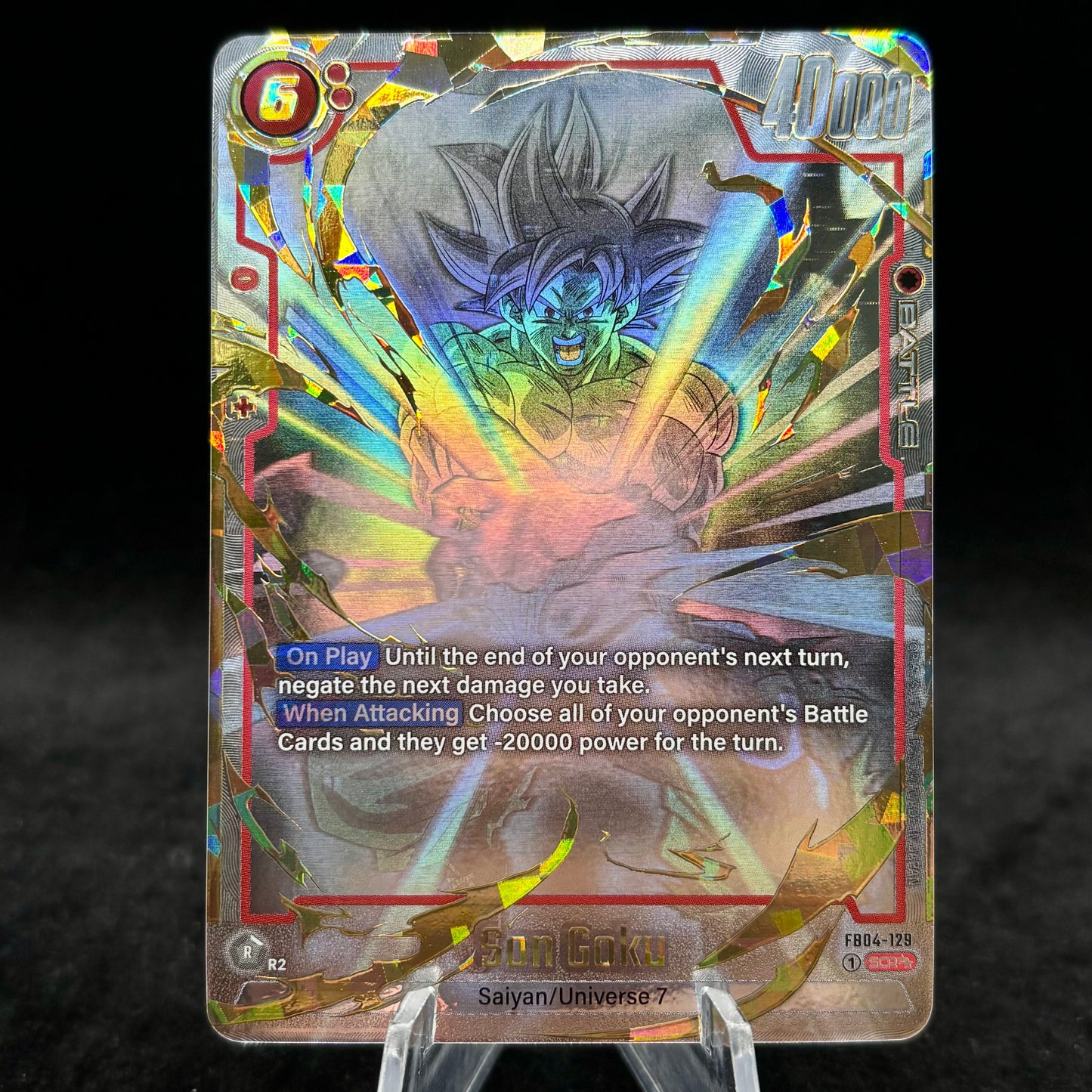 Son Goku - FB04-129 (Super Alternate Art) - Ultra Limit Single Card