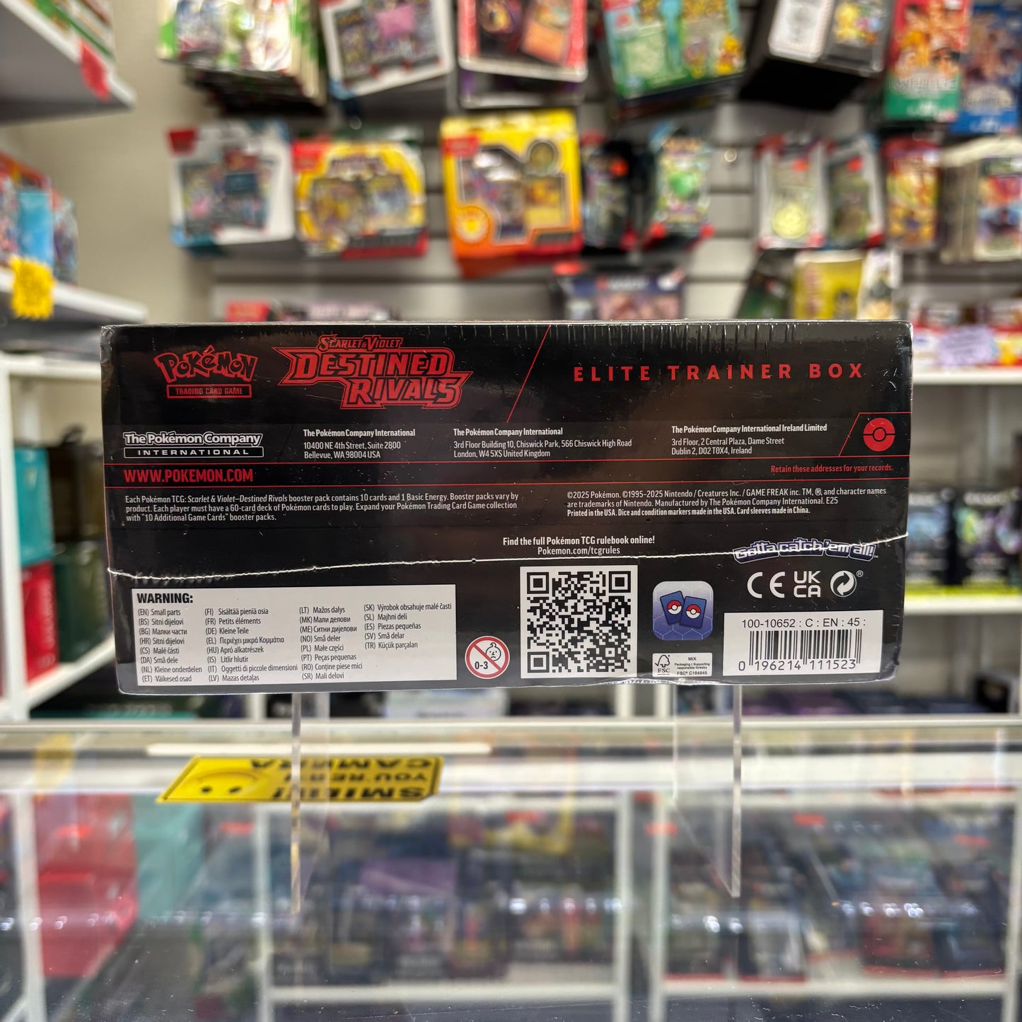 Pokemon Scarlet & Violet - Destined Rivals Elite Trainer Box