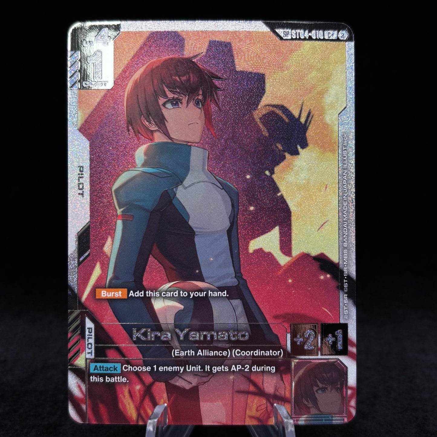 Kira Yamato (C+) (SP) - Freedom Ascension Single Card