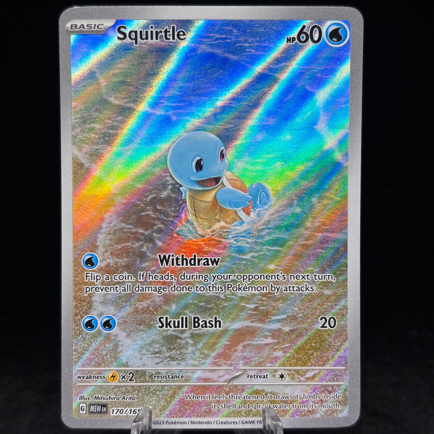 Squirtle - 170/165 - SV: Scarlet & Violet 151 *Lightly Played* Single Card