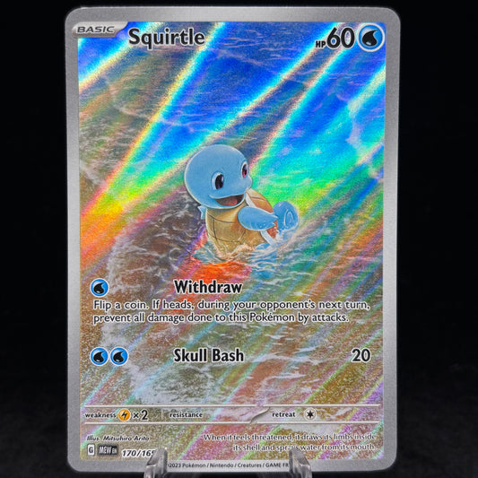 Squirtle - 170/165 - SV: Scarlet & Violet 151 *Lightly Played* Single Card
