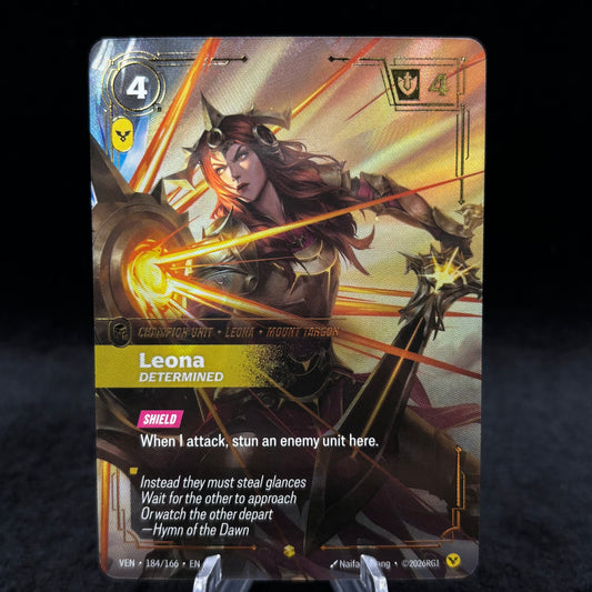 Leona, Determined (Overnumbered) - Vendetta Single Card