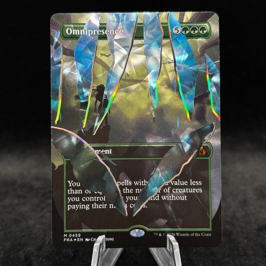 Omnipresence (Borderless) (Facet Foil) (0459) - Reality Fracture Single Card