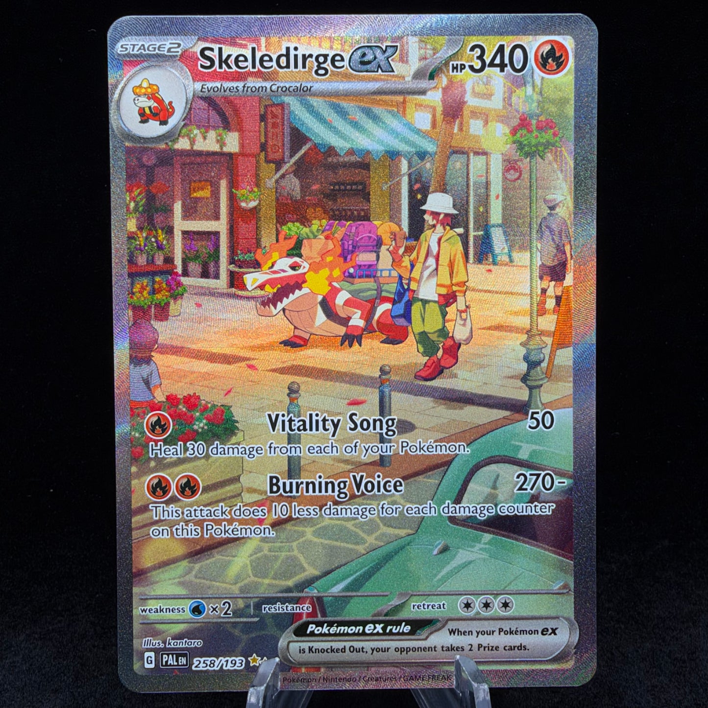Skeledirge ex - 258/193 - SV02: Paldea Evolved Single Card