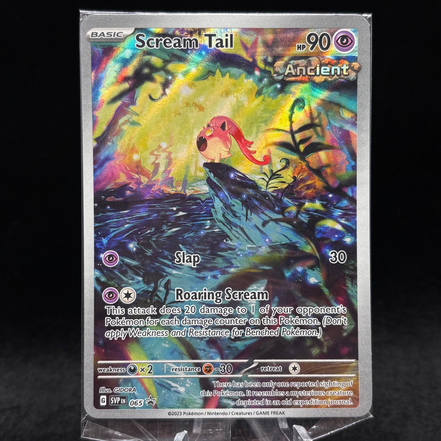 Scream Tail - 065 - SV: Scarlet & Violet PR *Sealed* Single Card