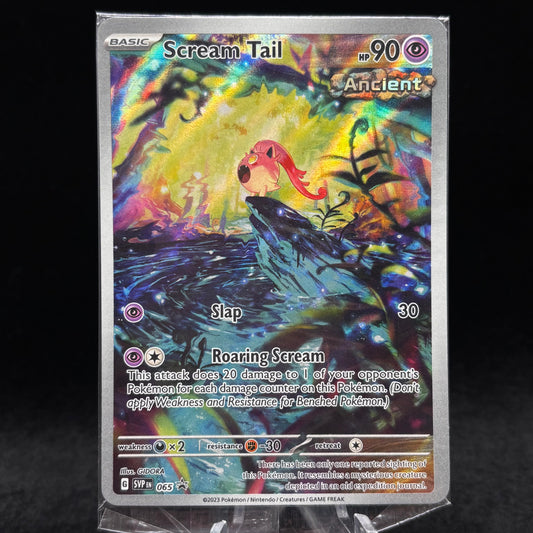 Scream Tail - 065 - SV: Scarlet & Violet PR *Sealed* Single Card