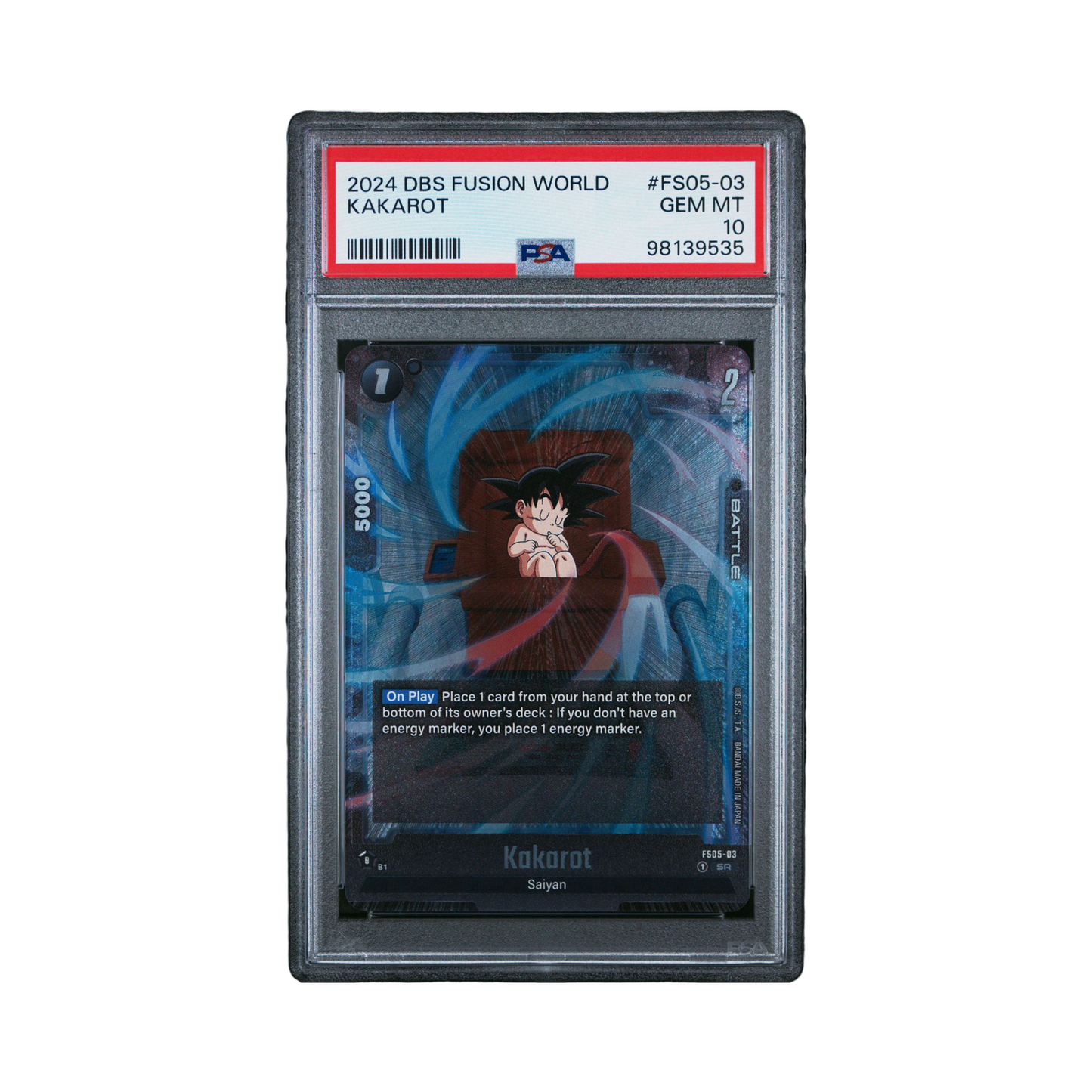 PSA 10 Fusion World Kakarot #FS05-03