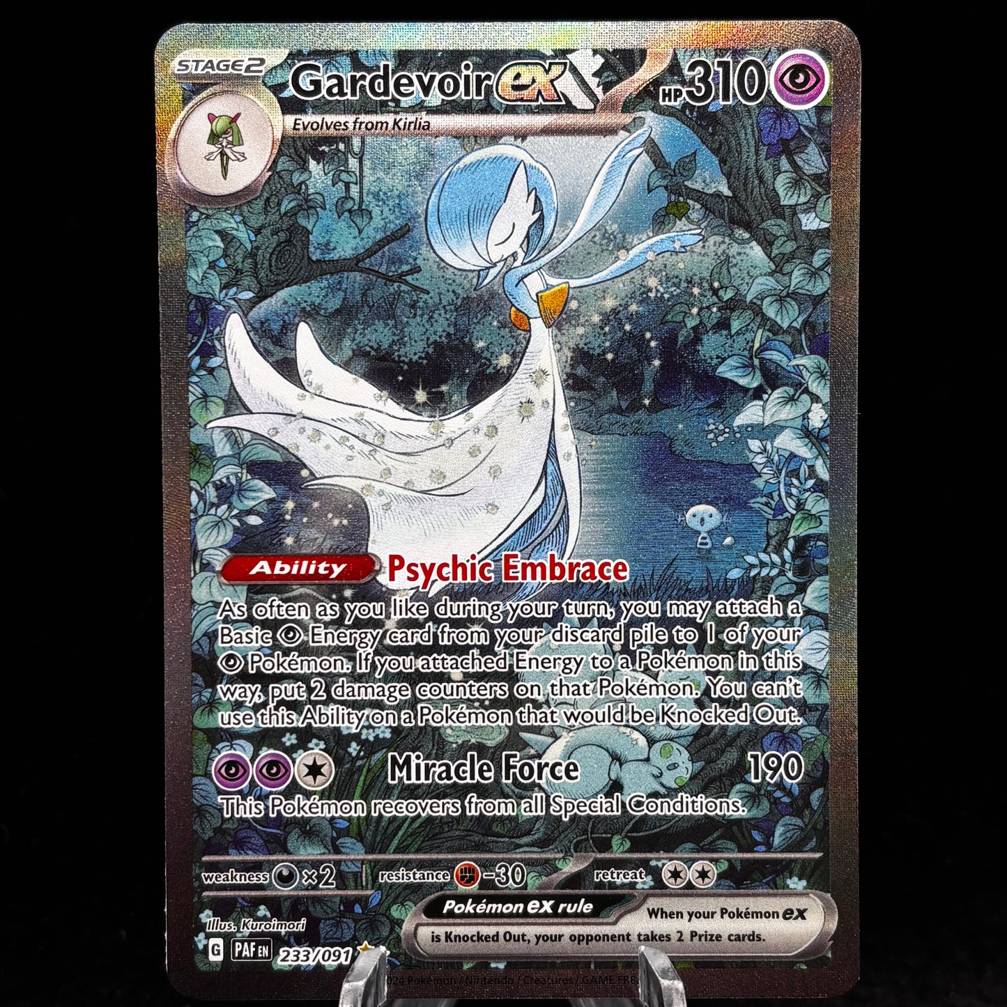 Gardevoir ex - 233/091 - SV: Paldean Fates *Light Play* Single Card