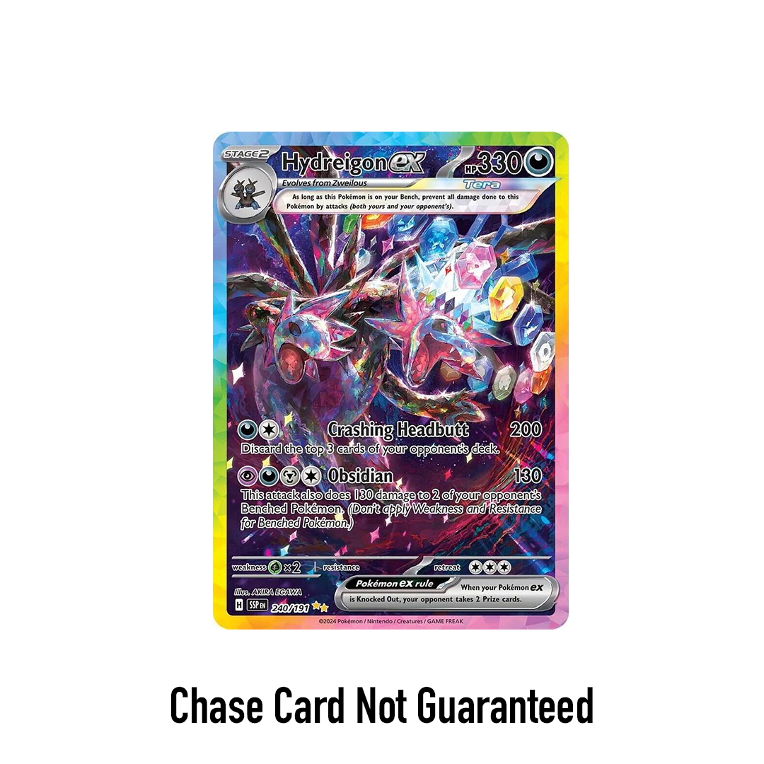 Pokemon TCG: Scarlet & Violet - Surging Sparks Three Booster Blister