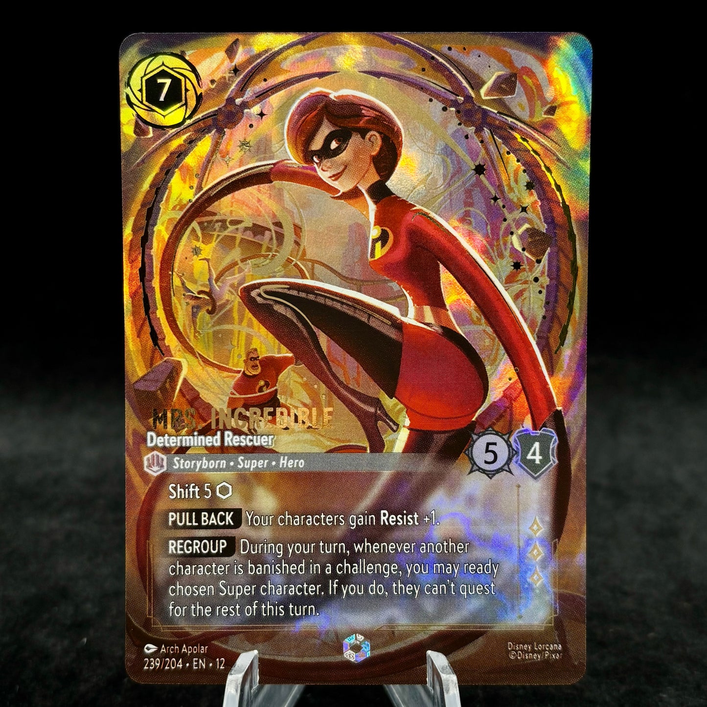 Mrs. Incredible - Determined Rescuer (Enchanted) - Wilds Unknown (12) Single Card
