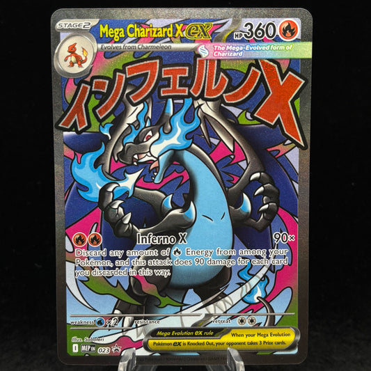 Mega Charizard X ex - 023 - ME: Mega Evolution Single Card