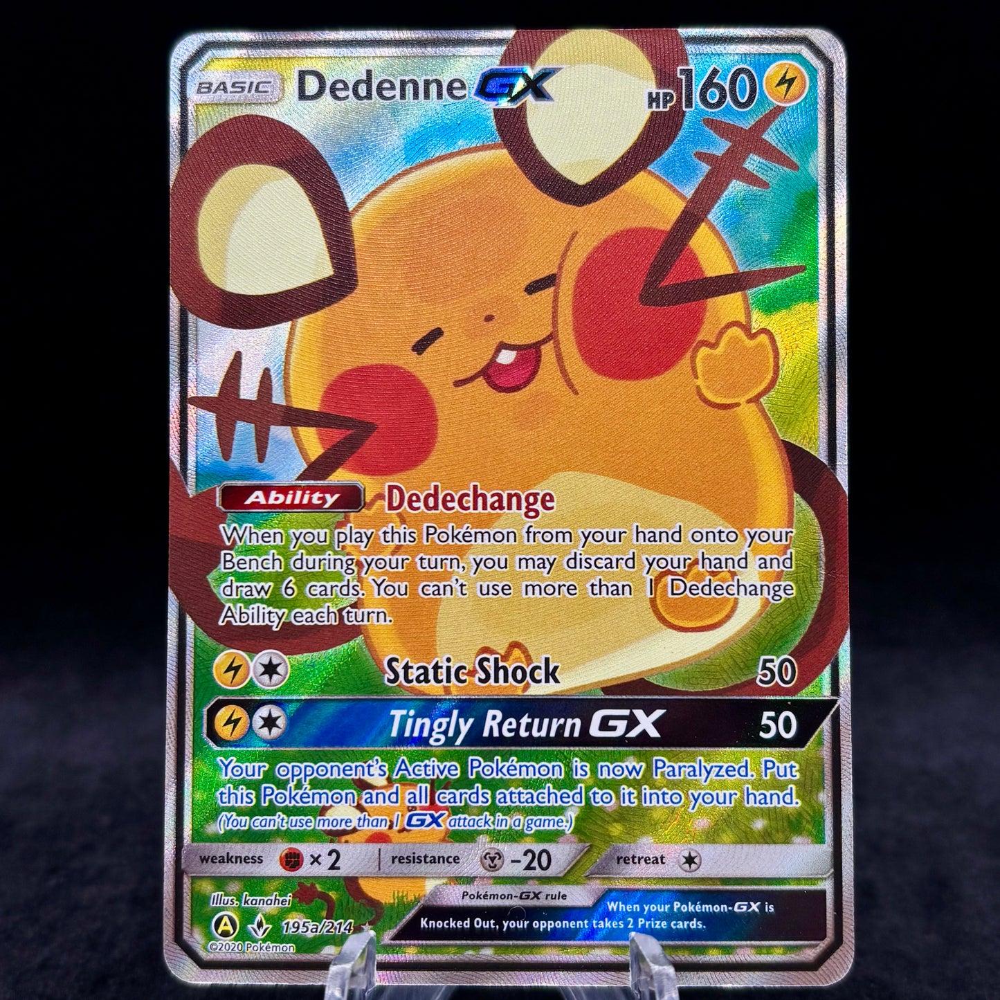 Dedenne GX - 195a/214 Single Card