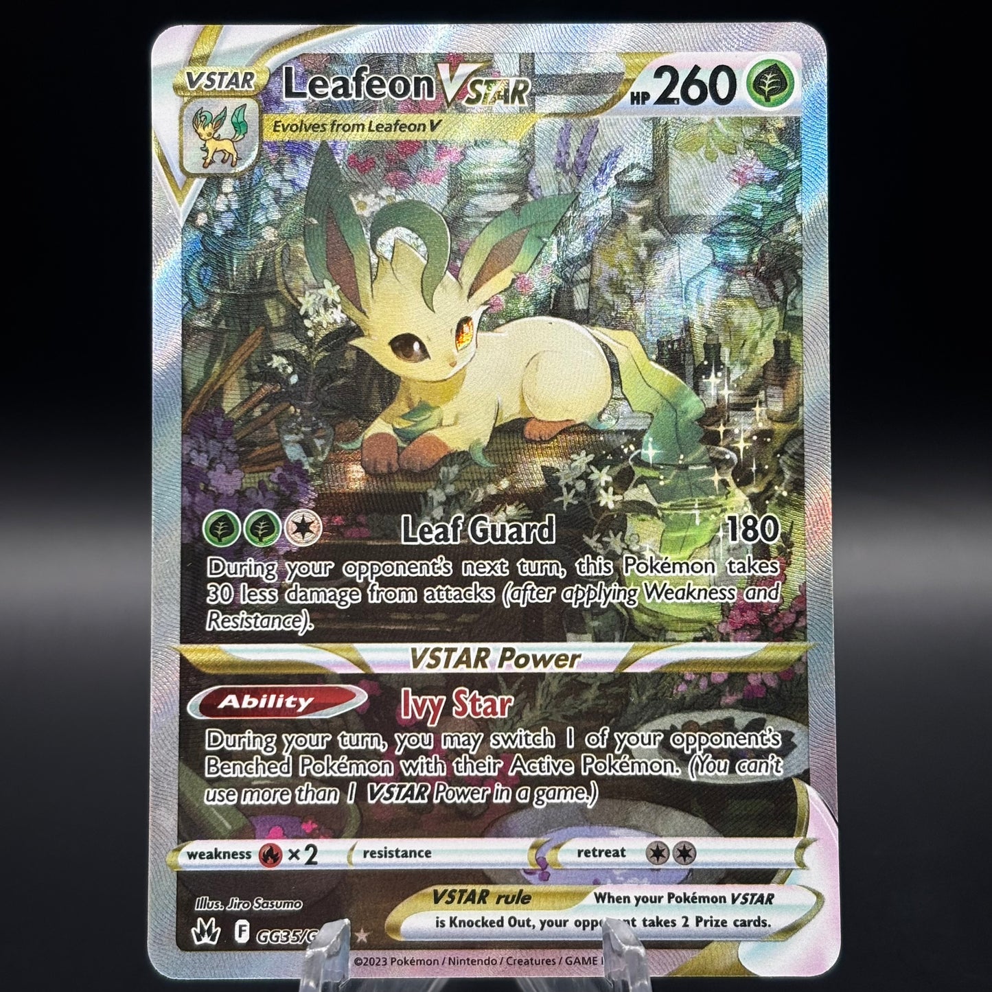 Leafeon VSTAR - SWSH: Crown Zenith: Galarian Gallery Single Card