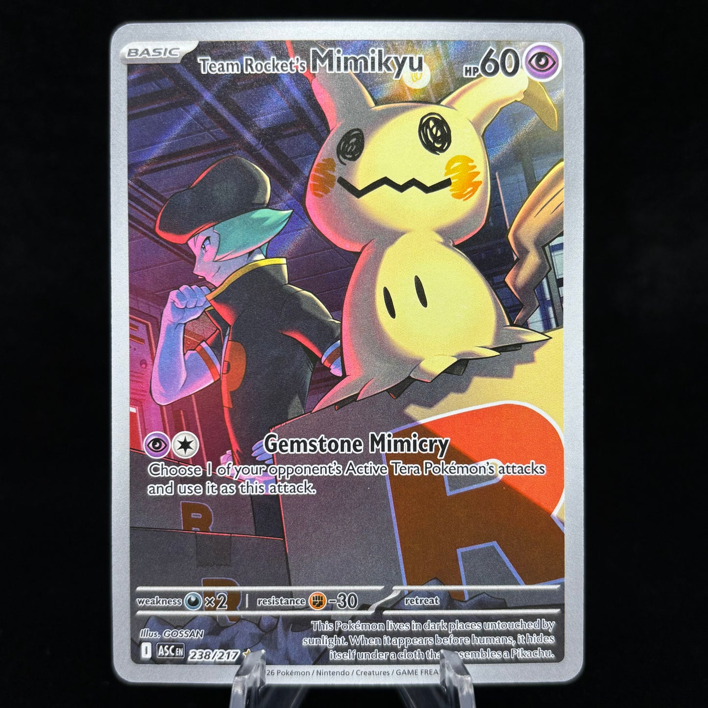Team Rocket's Mimikyu - 238/217 - ME: Ascended Heroes Single Card