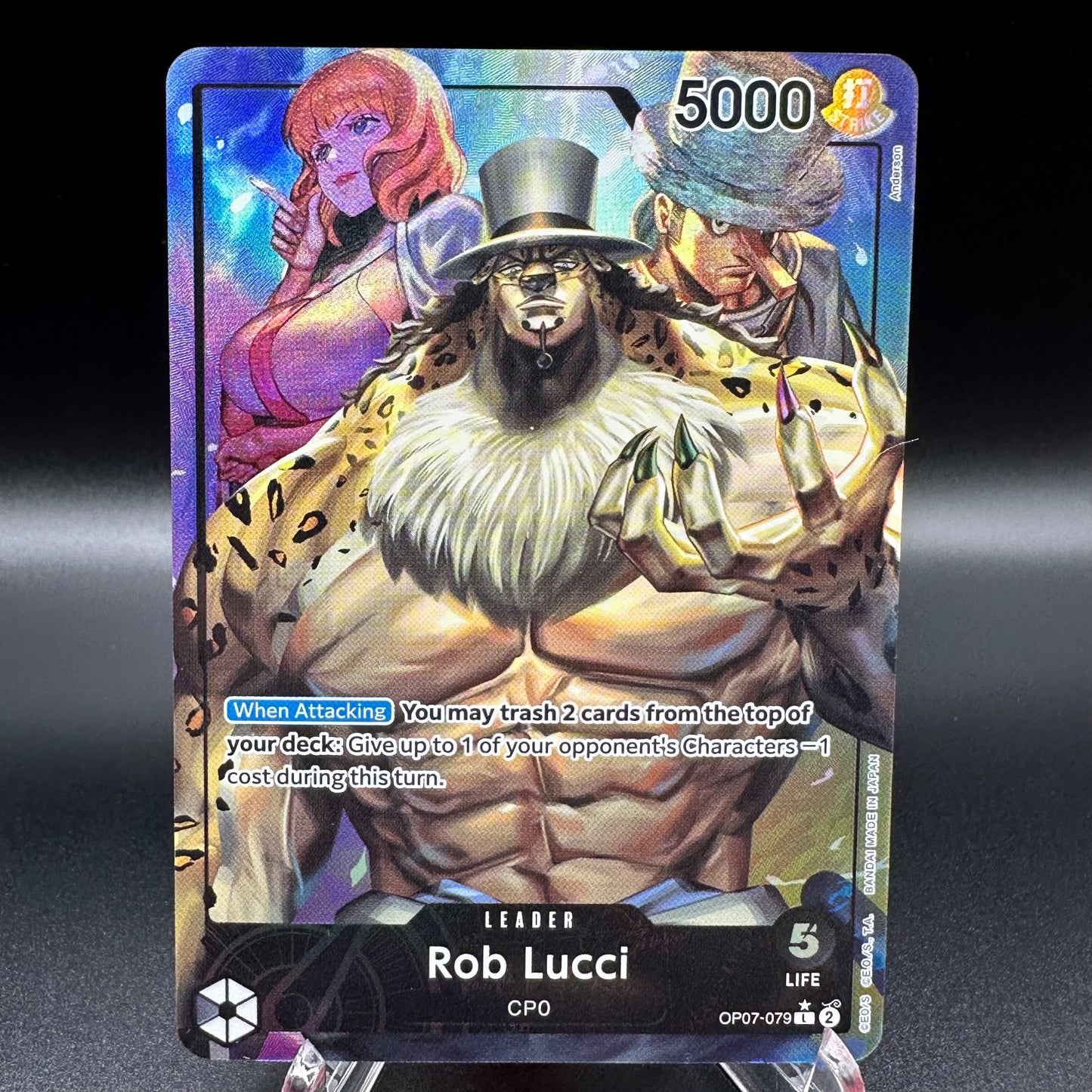 Rob Lucci (079) (Parallel) - 500 Years in the Future Single Card
