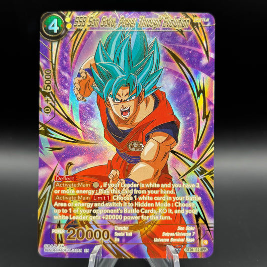 SSB Son Goku, Power Through Evolution (SPR) - Prismatic Clash Single Card
