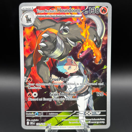 Team Rocket's Houndoom - 191/182 - SV10: Destined Rivals Single Card