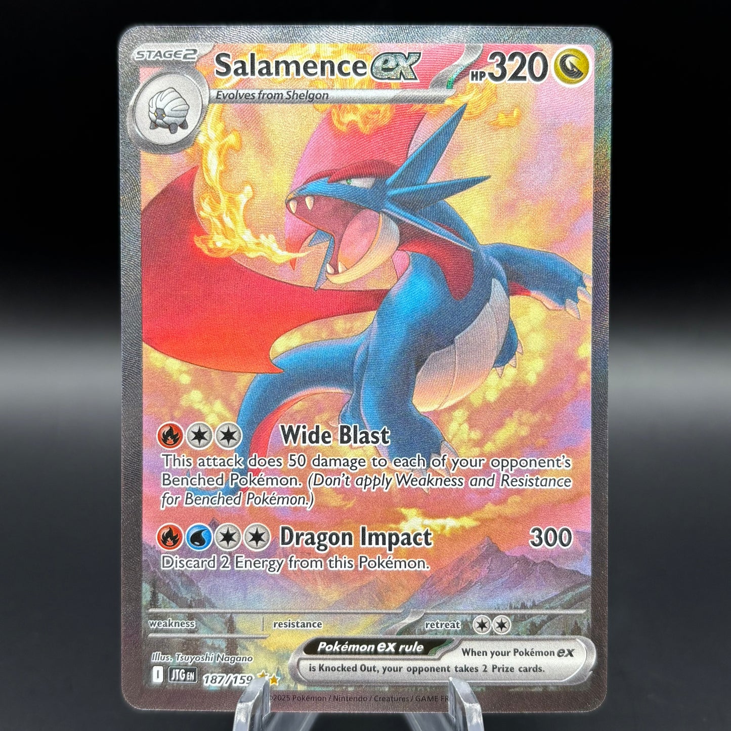 Salamence ex - 187/159 Single Card