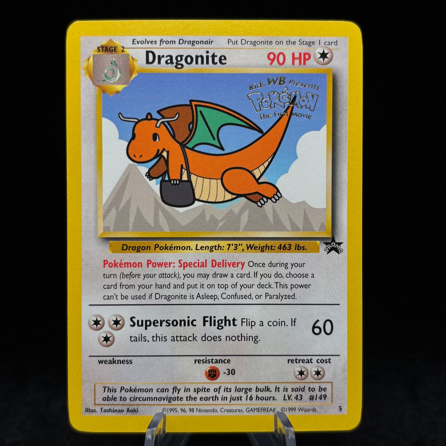 Dragonite (Movie PR) - WoTC *Lightly Played* Single Card