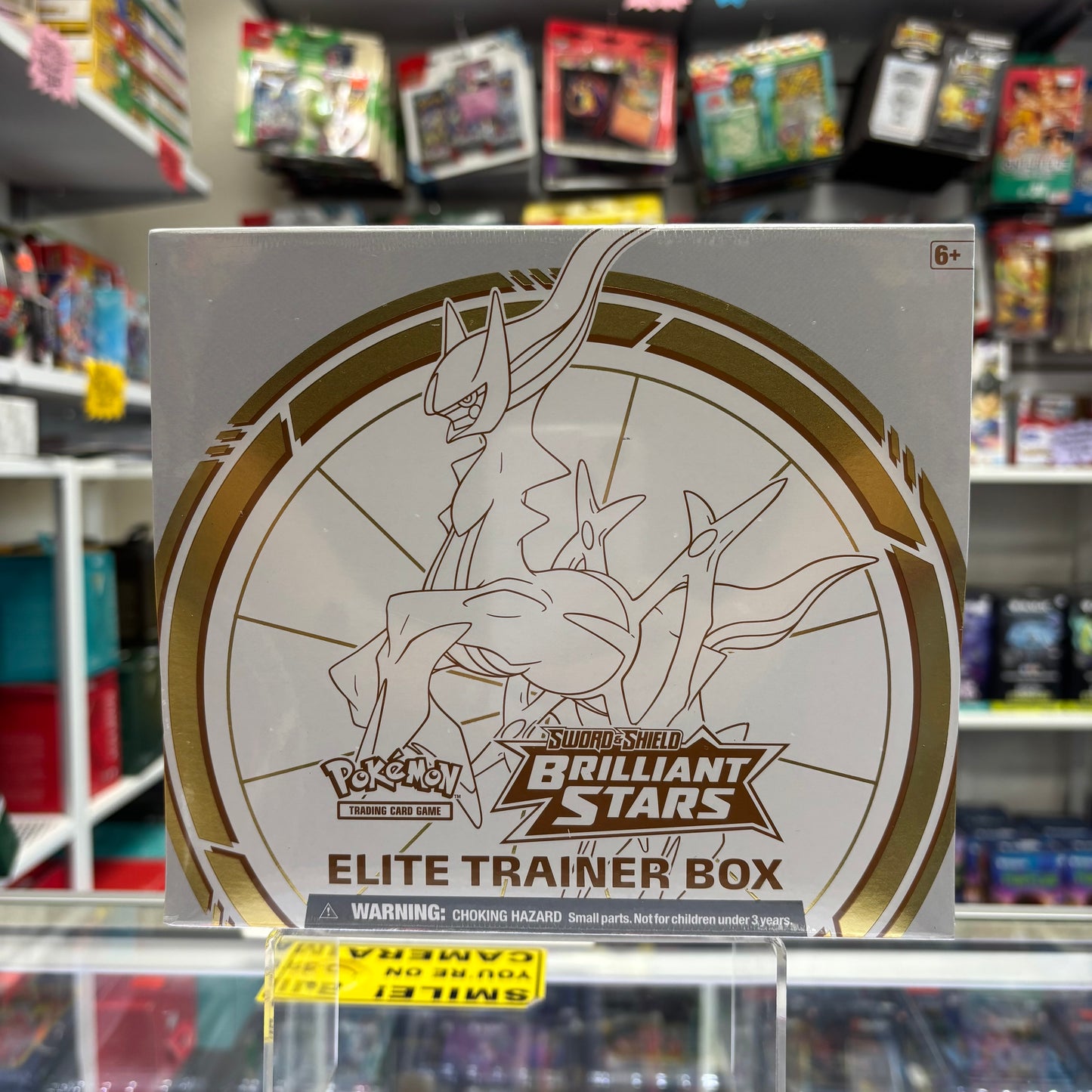 Pokemon Sword & Shield - Brilliant Stars Elite Trainer Box  [w/ Plastic Protector]