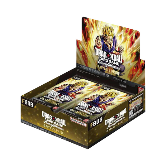 SEALED Dragon Ball Fusion World: Saiyan's Pride Booster Box FB08 SEALED
