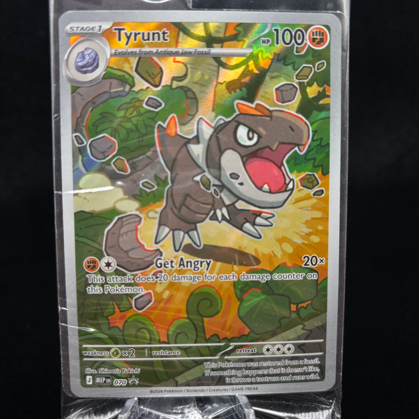 Tyrunt - 070 *Sealed* Single Card