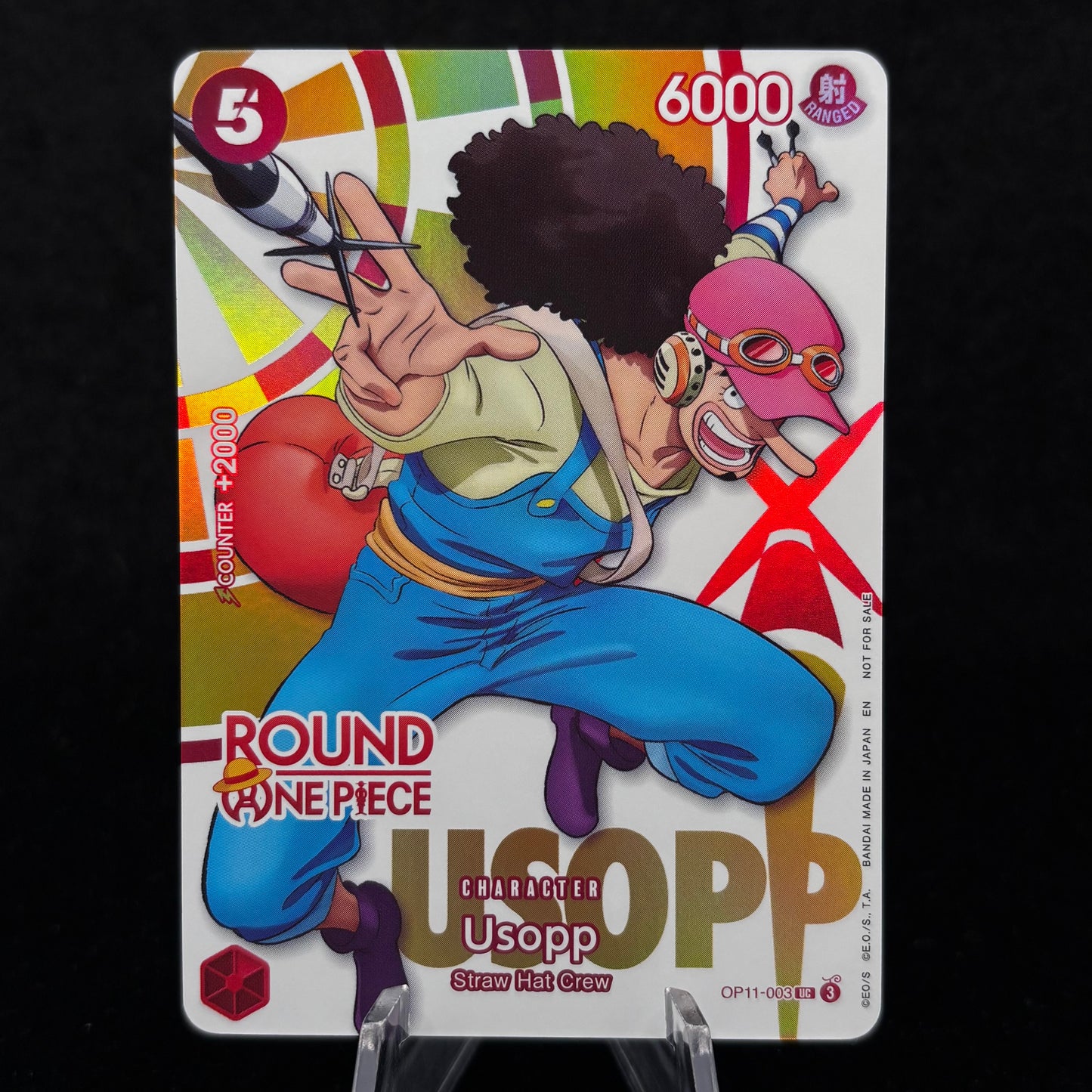 Usopp (Round 1 PR) Single Card