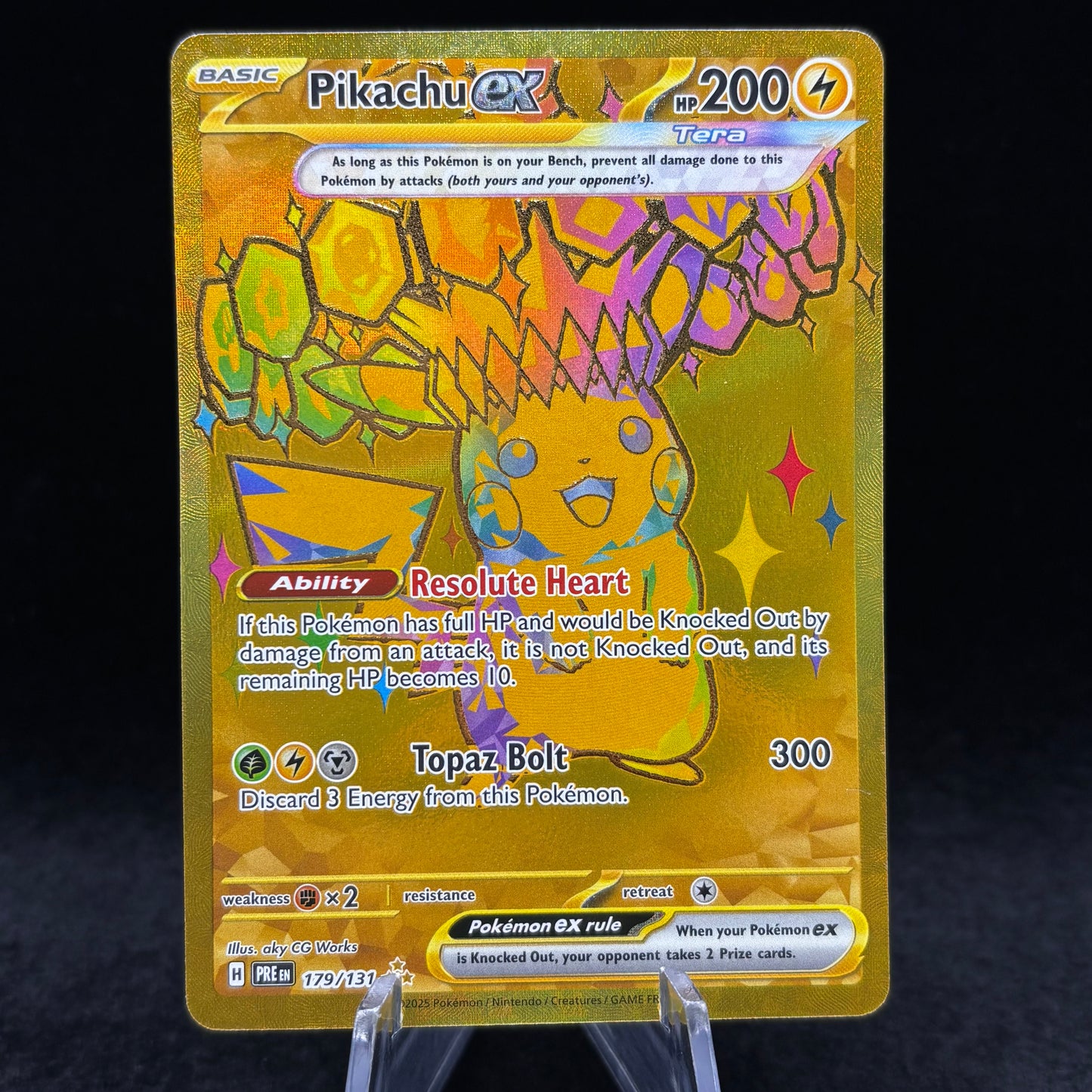 Pikachu ex - 179/131 SV: Prismatic Evolutions Single Card