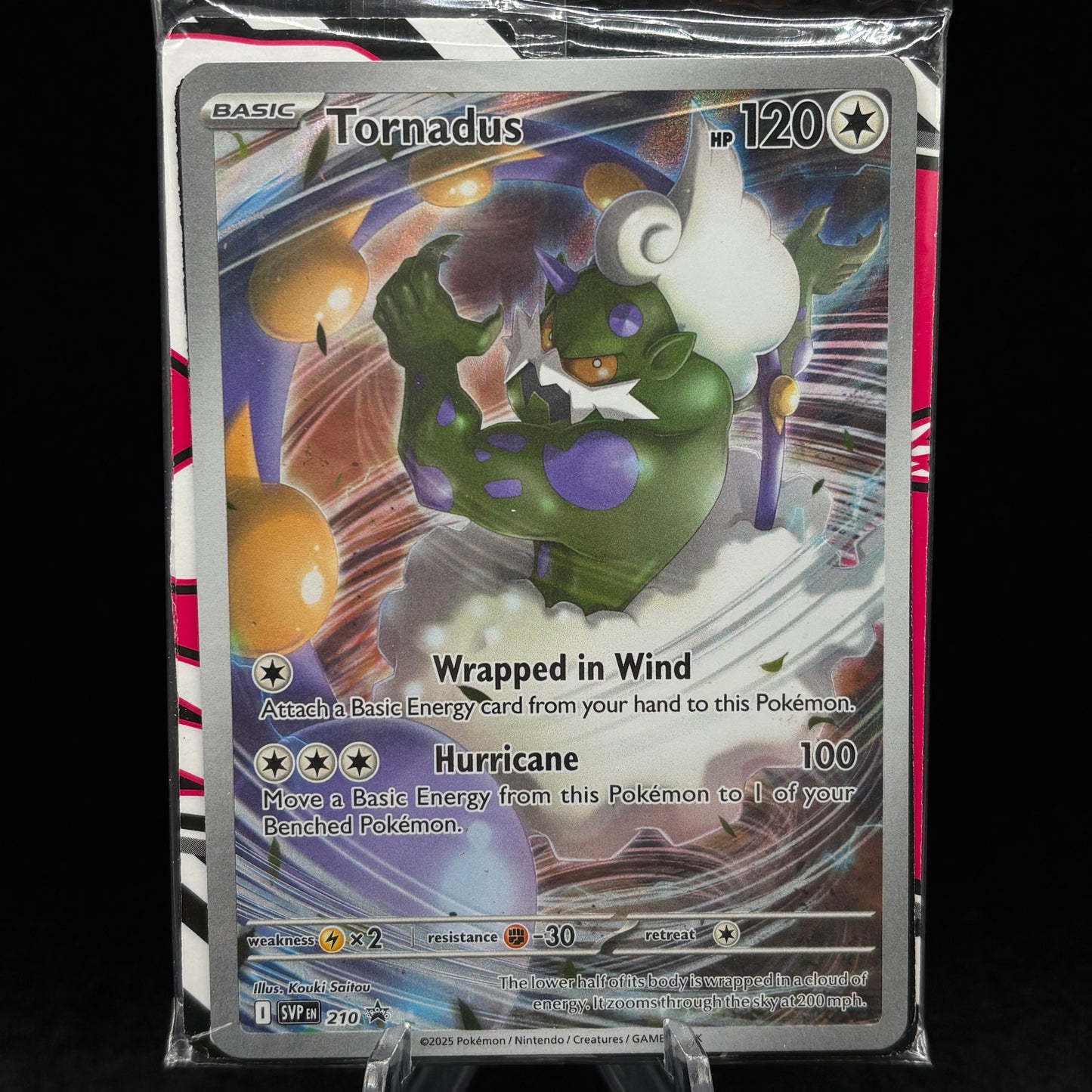 Tornadus - 210 - SV: Scarlet & Violet *Sealed PR* Single Card