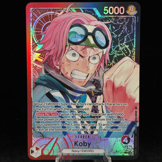 Koby (001) (Alternate Art) - A Fist of Divine Speed Single Card