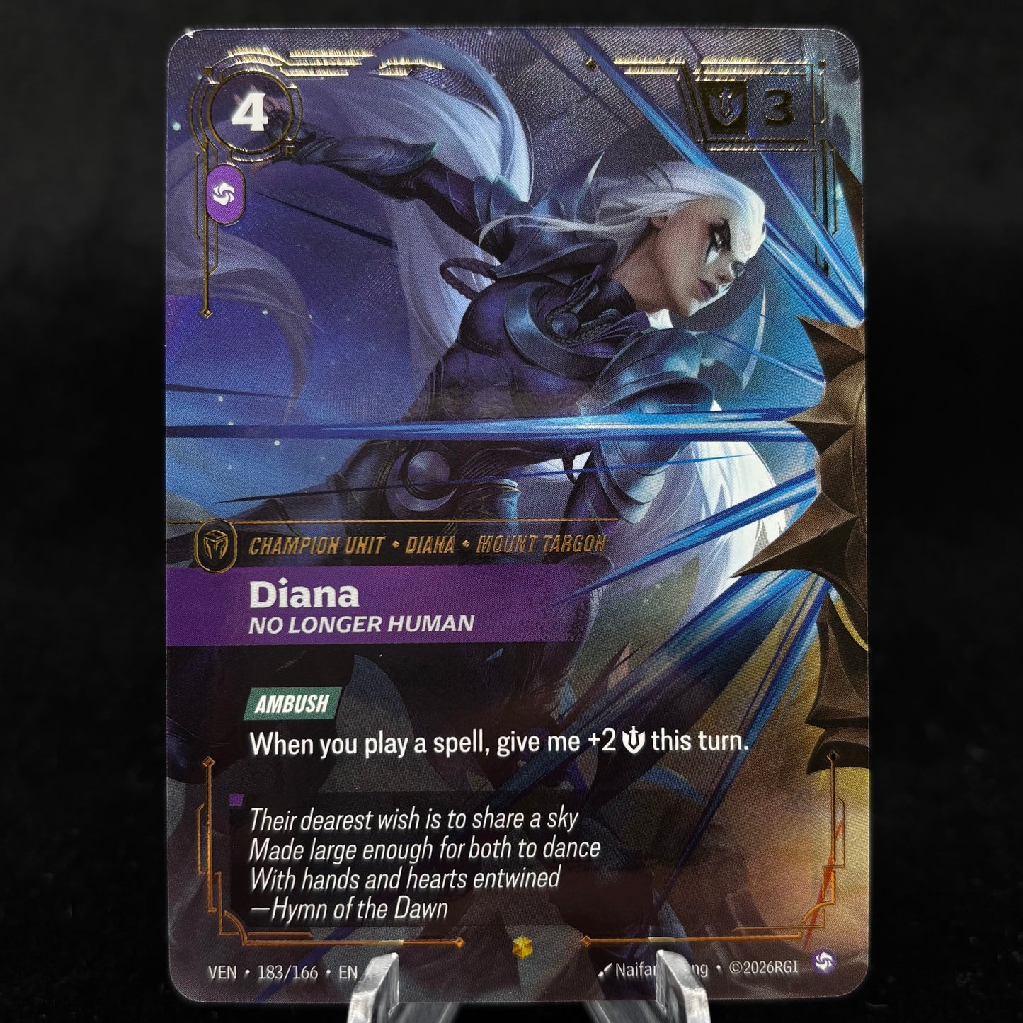 Diana, No Longer Human (Overnumbered) - Vendetta Single Card