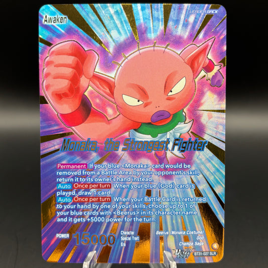 Monaka // Monaka, the Strongest Fighter (SLR) - Impact Beyond Dimensions (BT31) Single Card