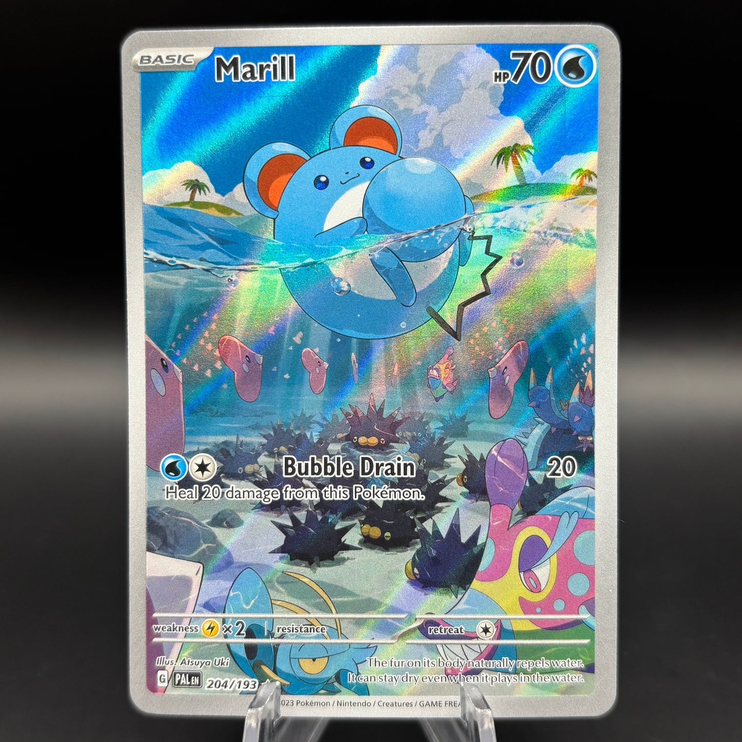 Marill - 204/193 - SV02: Paldea Evolved *Light Play* Single Card