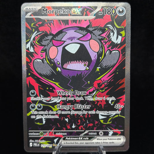 Morpeko ex - 117/084 - ME05: Pitch Black Single Card
