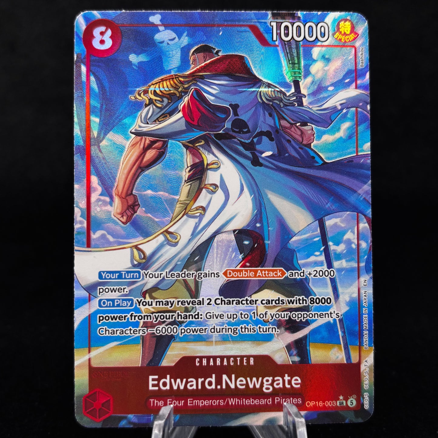 Edward.Newgate (Alternate Art) - The Time of Battle Single Card
