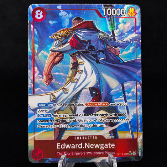 Edward.Newgate (Alternate Art) - The Time of Battle Single Card