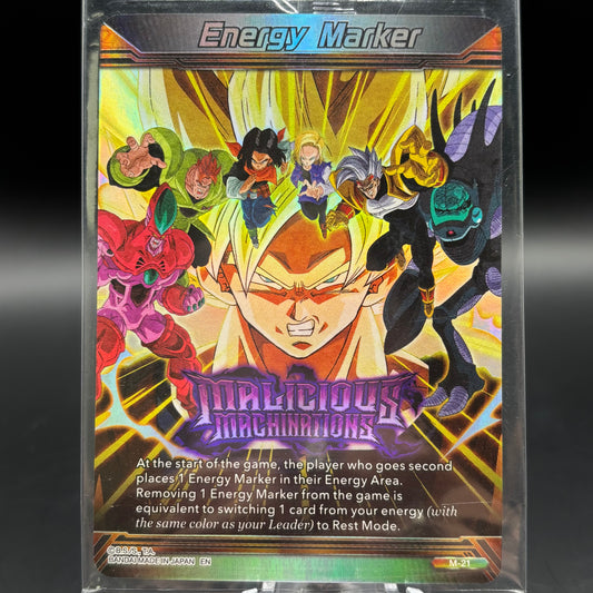 Energy Marker - Malicious Machinations (M-21) (Silver) *Sealed* Single Card