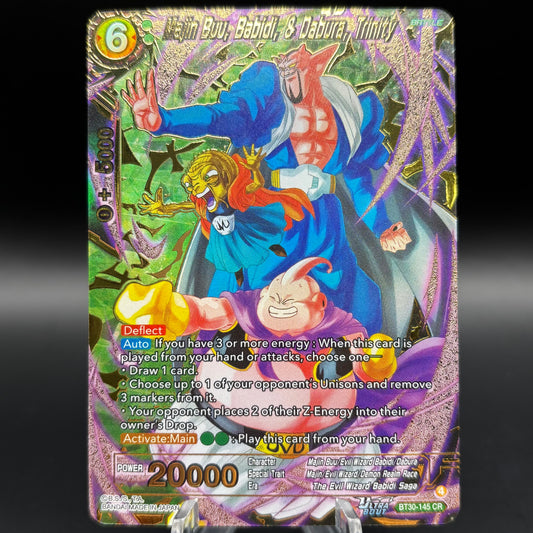 Majin Buu, Babidi, & Dabura, Trinity - Three Glorious Fighters Single Card