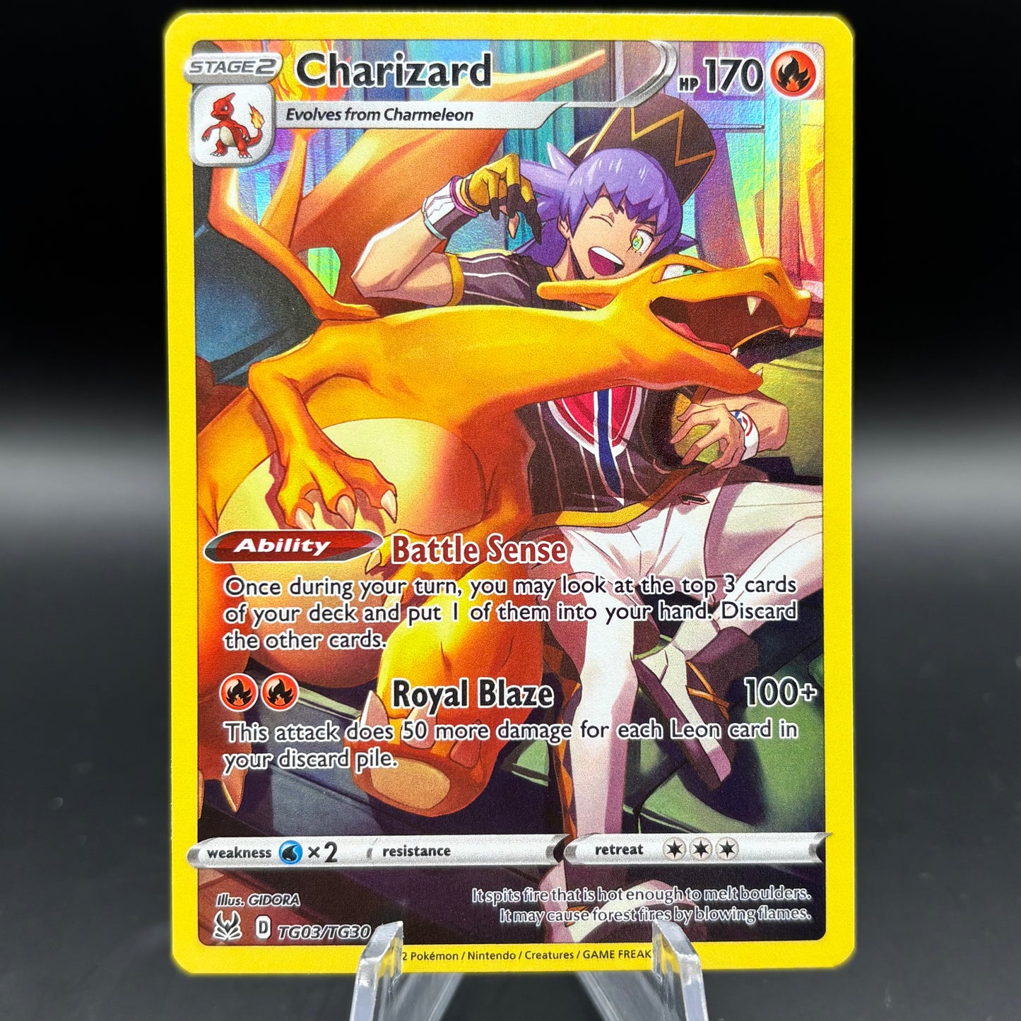 Charizard - SWSH11: Lost Origin Trainer Gallery Single Card