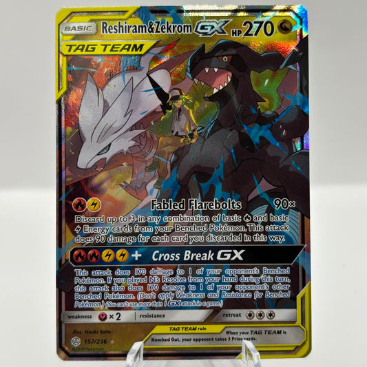 Reshiram & Zekrom GX - SM - Cosmic Eclipse