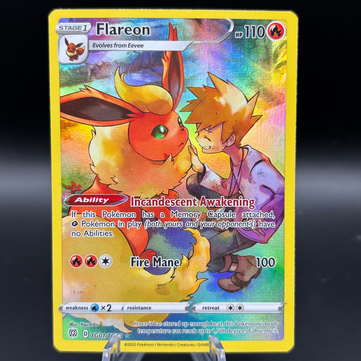 Flareon - SWSH09: Brilliant Stars Trainer Gallery Single Card
