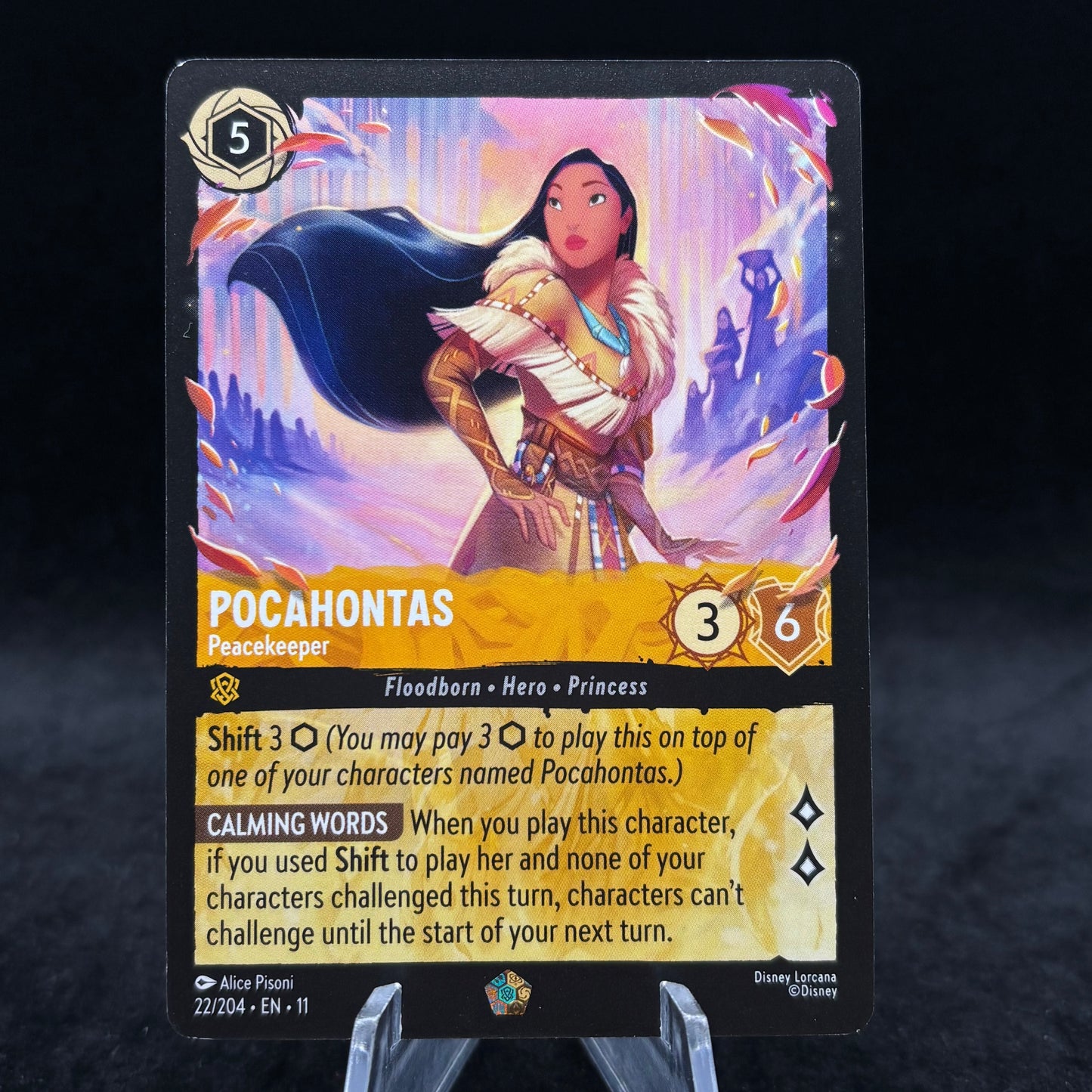 Pocahontas - Peacekeeper - Winterspell Single Card