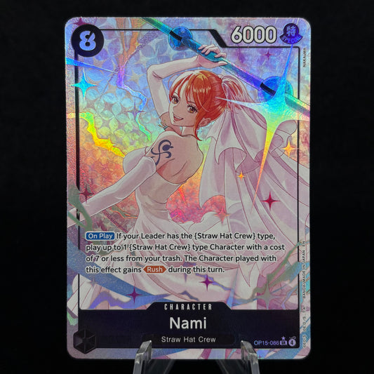 Nami (OP15-086) (Alternate Art) - Adventure on Kami's Island Single Card