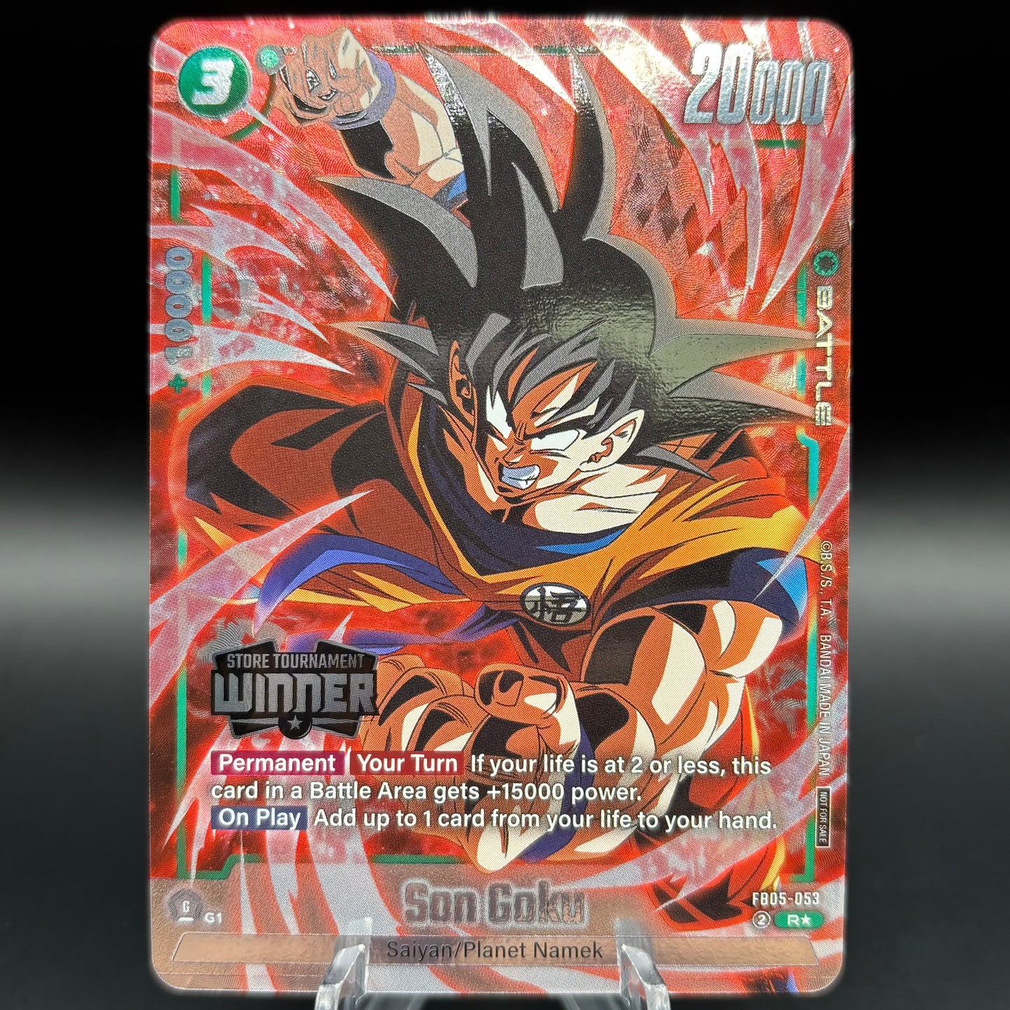Son Goku - FB05-053 (Tournament Pack -Winner- 06) Single Card