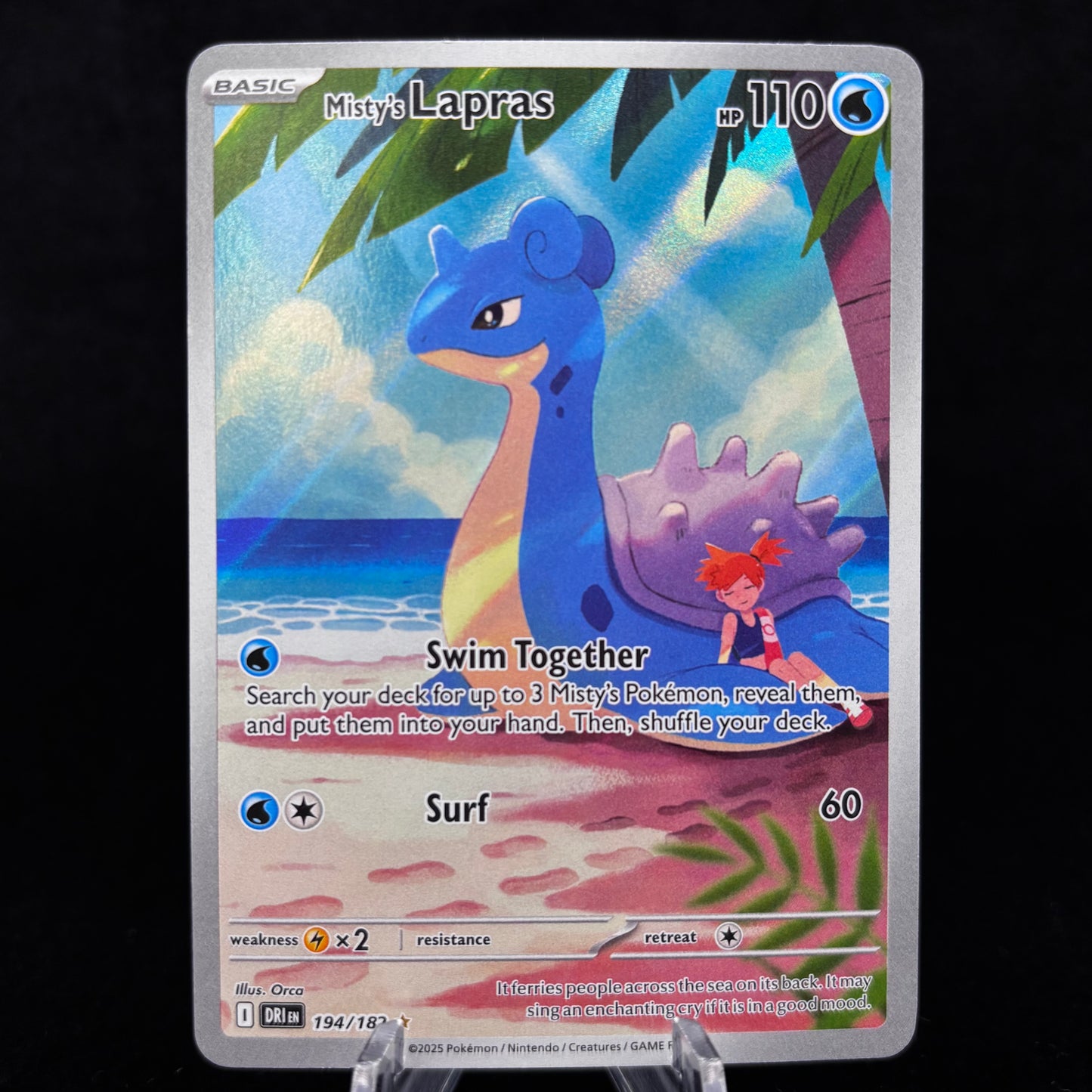 Misty's Lapras - 194/182 - SV10: Destined Rivals Single Card