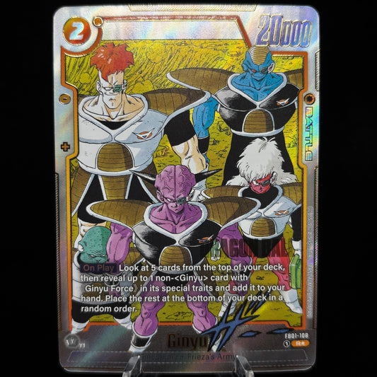 Ginyu - FB01-108 (Alternate Art) - Manga Booster 02 Single Card